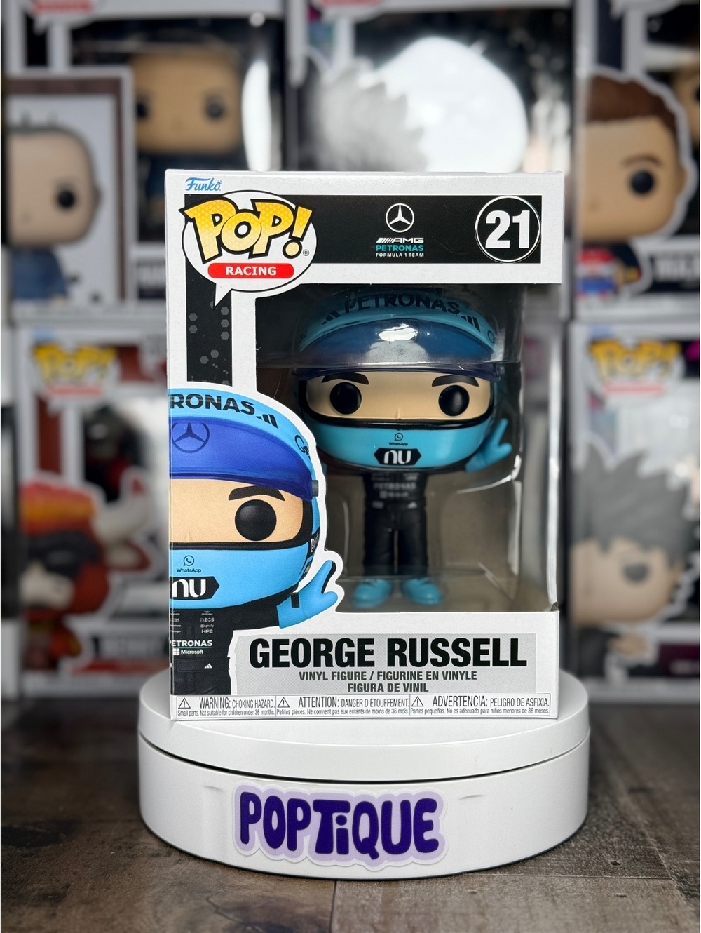 Mercedes-AMG Petronas George Russell T-Pose Funko Pop! #21